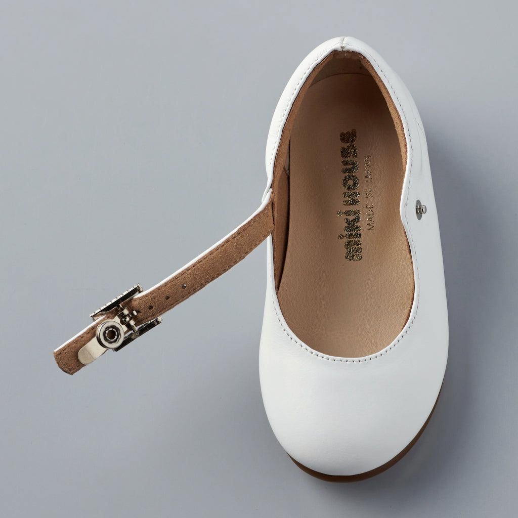 Premium Cowhide Strap Shoes (Timeless Elegance in Natural Leather)