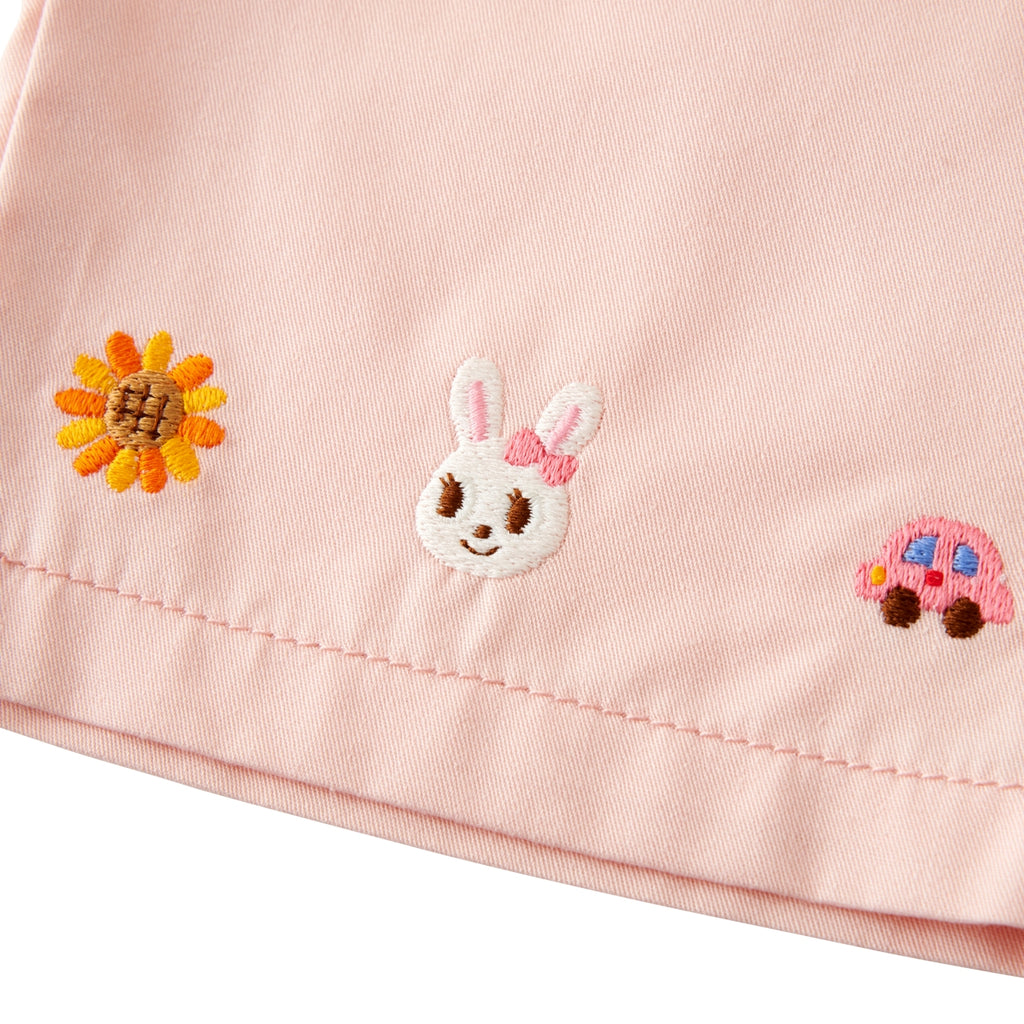 Usako Embroidered Ankle-Length Trousers