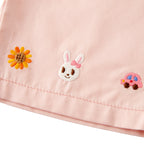 Usako Embroidered Ankle-Length Trousers