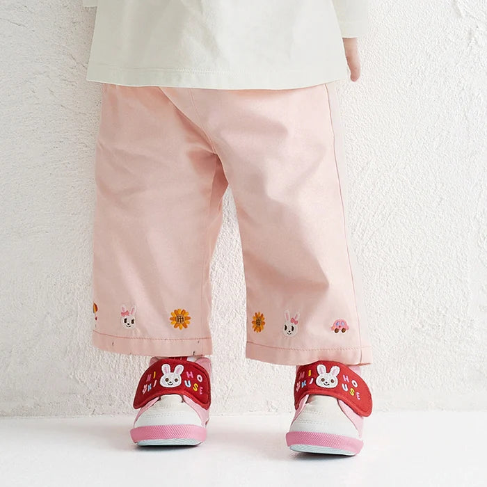 Usako Embroidered Ankle-Length Trousers