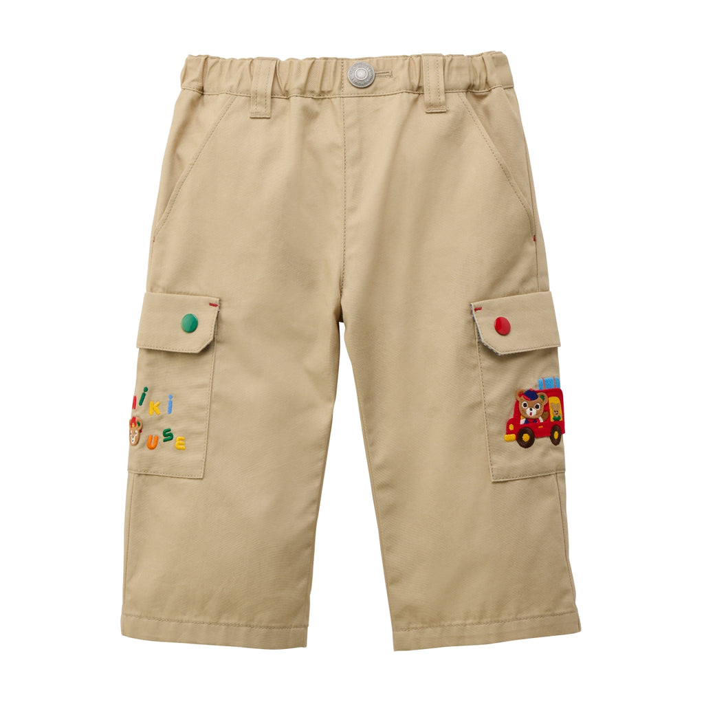 Pucchi Embroidered Twill Cargo Pants