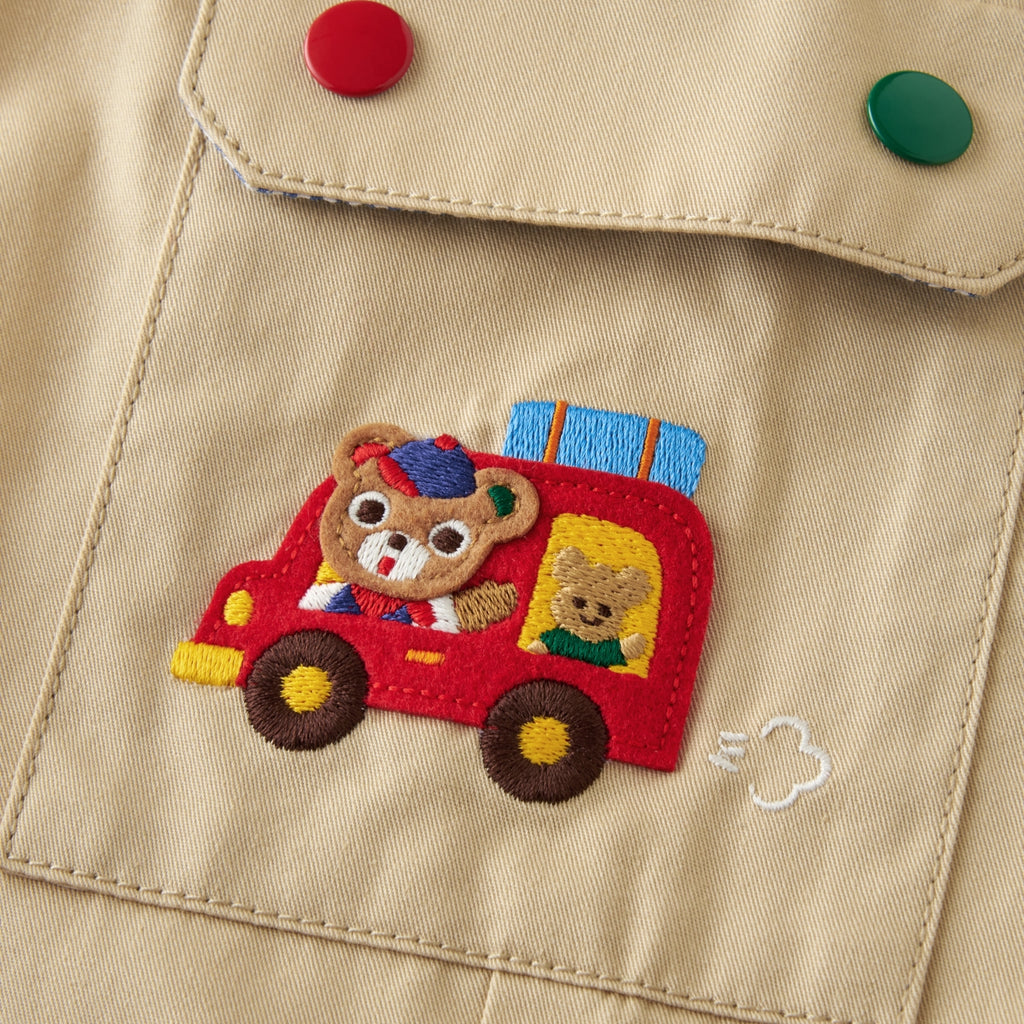 Pucchi Embroidered Twill Cargo Pants