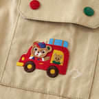 Pucchi Embroidered Twill Cargo Pants