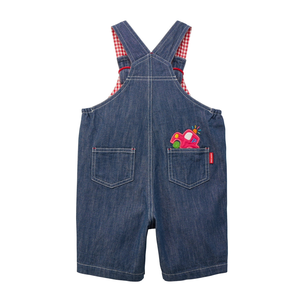 Classic MIKI HOUSE Bear Vehicle Overalls