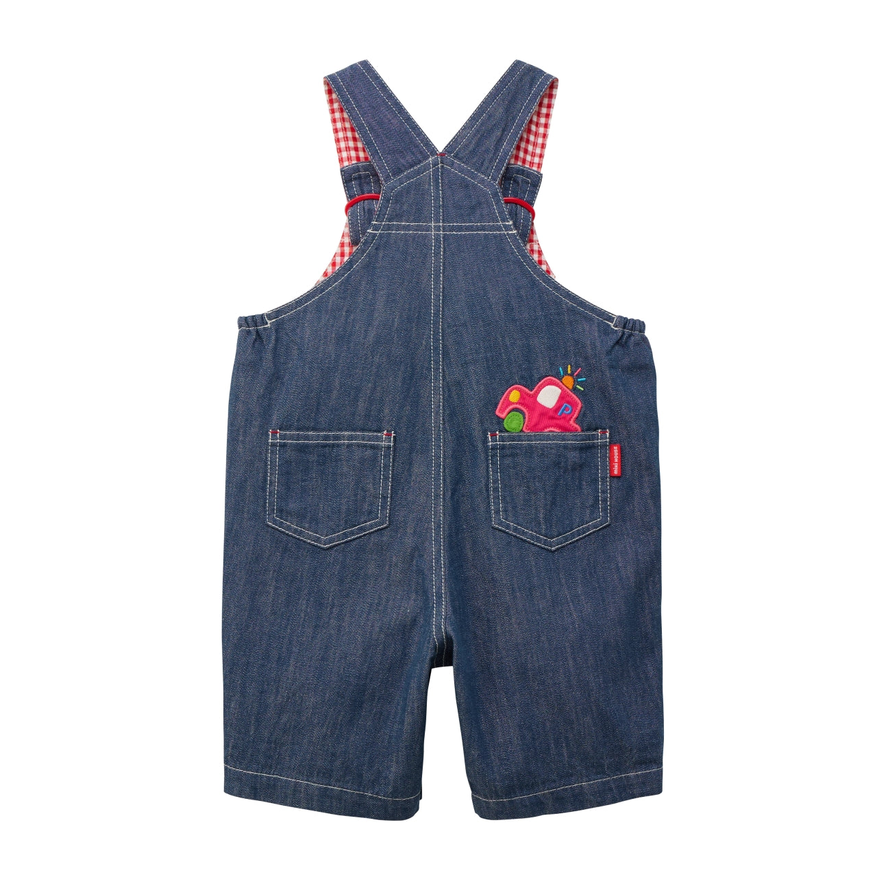 Classic MIKI HOUSE Bear Vehicle Overalls