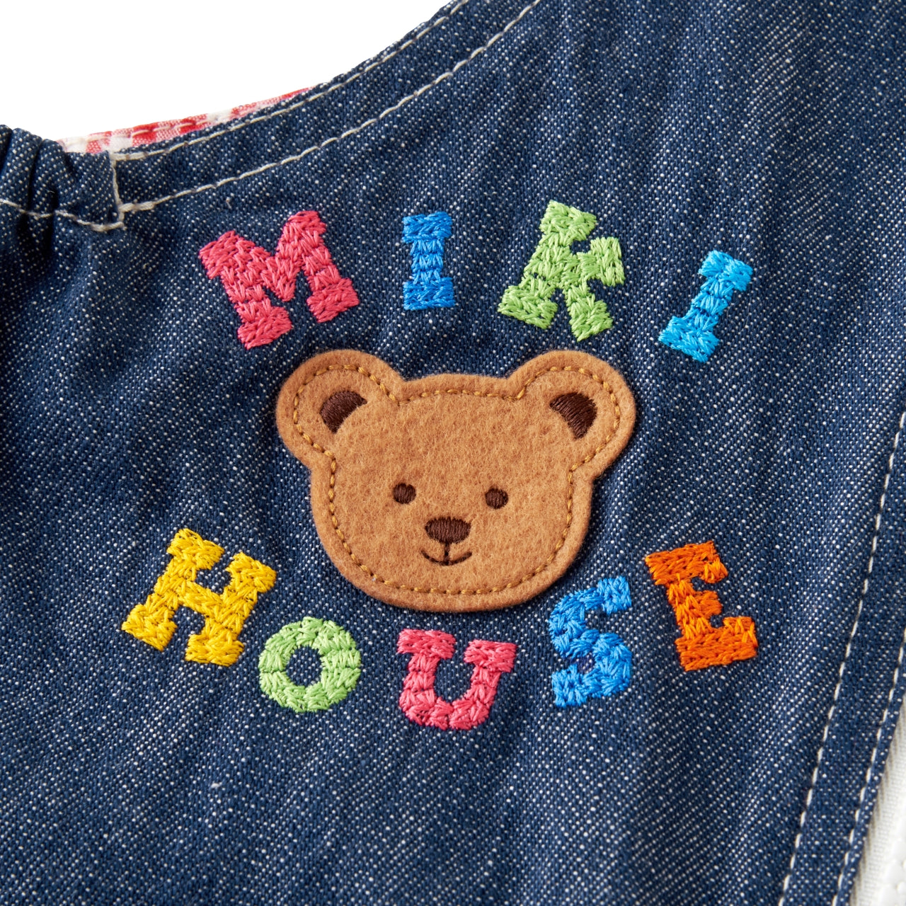 Classic MIKI HOUSE Bear Vehicle Overalls