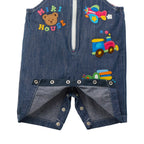 Classic MIKI HOUSE Bear Vehicle Overalls