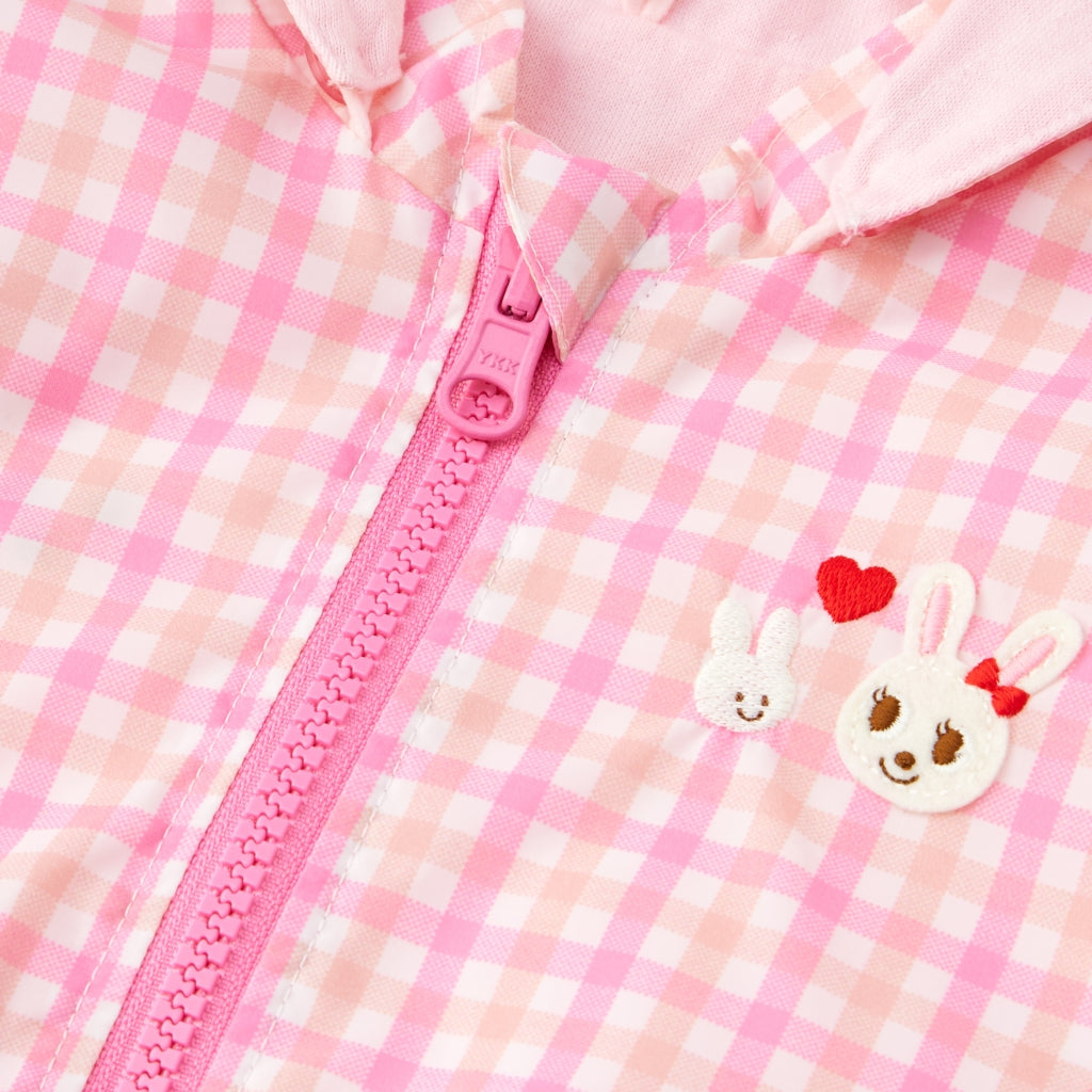 Usako's Reversible Gingham Windbreaker (UV Protection)