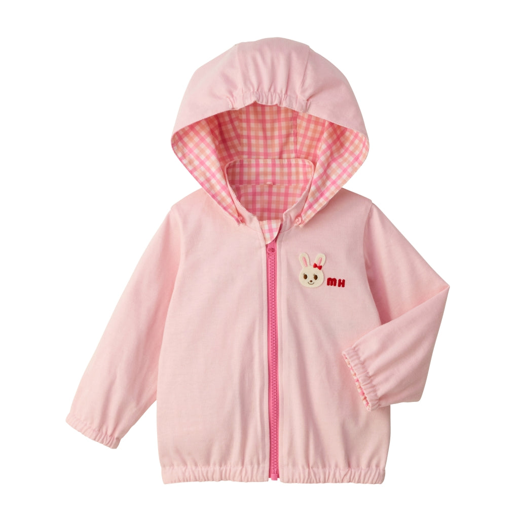 Usako's Reversible Gingham Windbreaker (UV Protection)