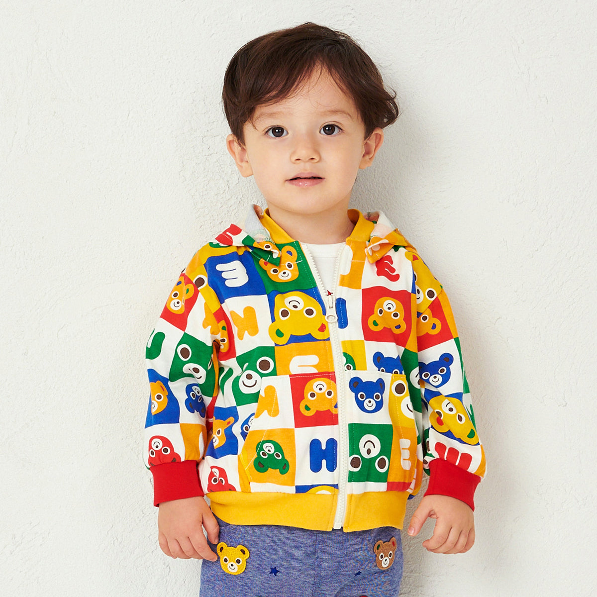 Pucci x Logo Blocks Zip-Up Hoodie (UV Protection)