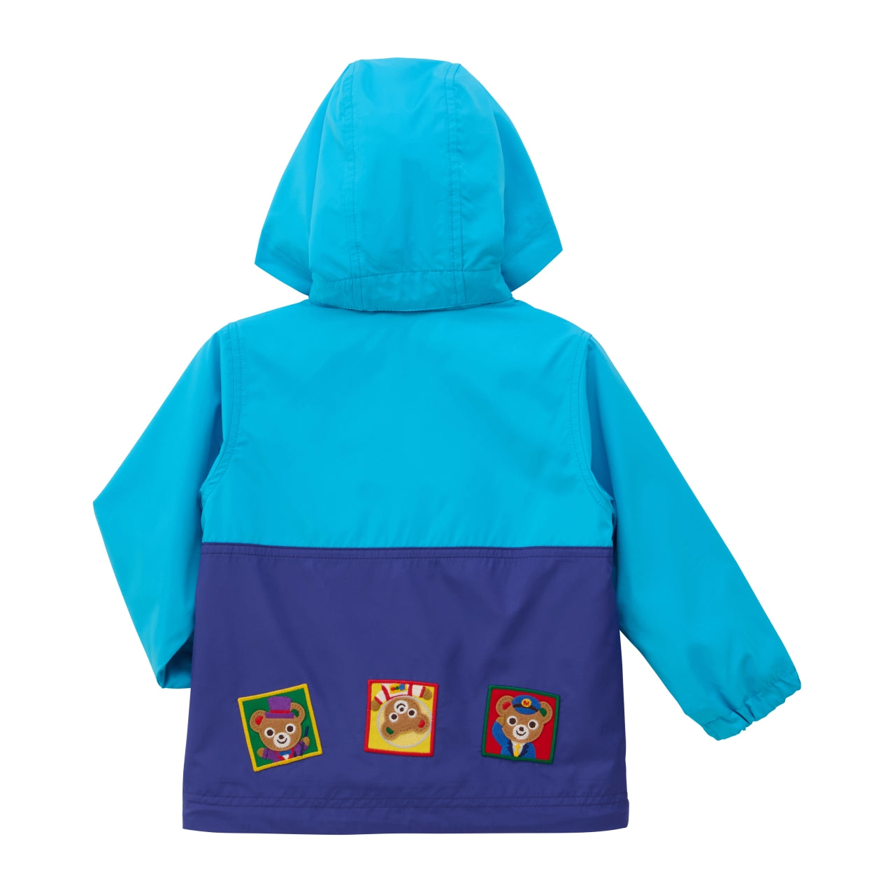 Two-Tone Blue Pucchi Windbreaker