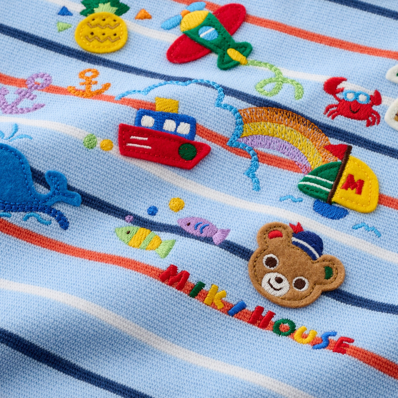 Pucchi & Usako Spring Marine Collection Long-Sleeve T-Shirt