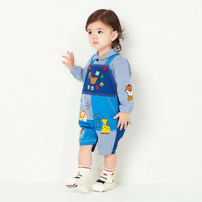 Azure Harmony Dungarees