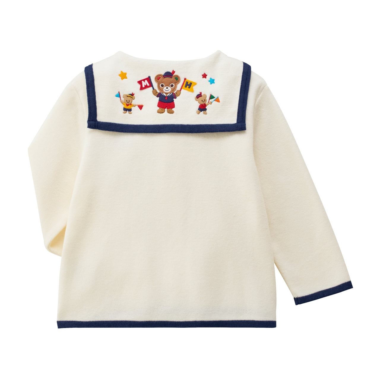 Marine Collection Cotton Knit Sailor Cardigan