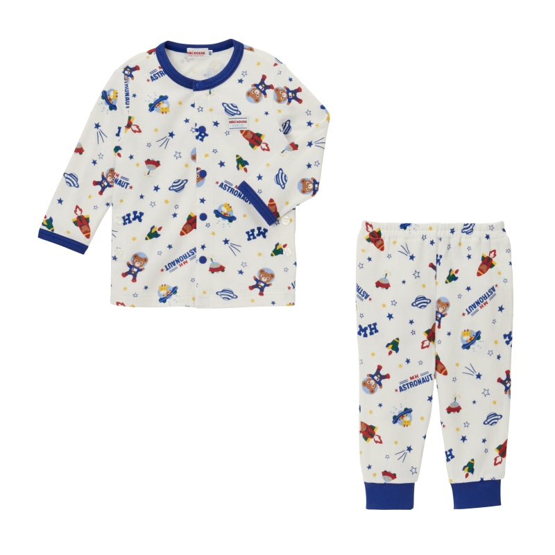 Space World Long-Sleeve Pajamas