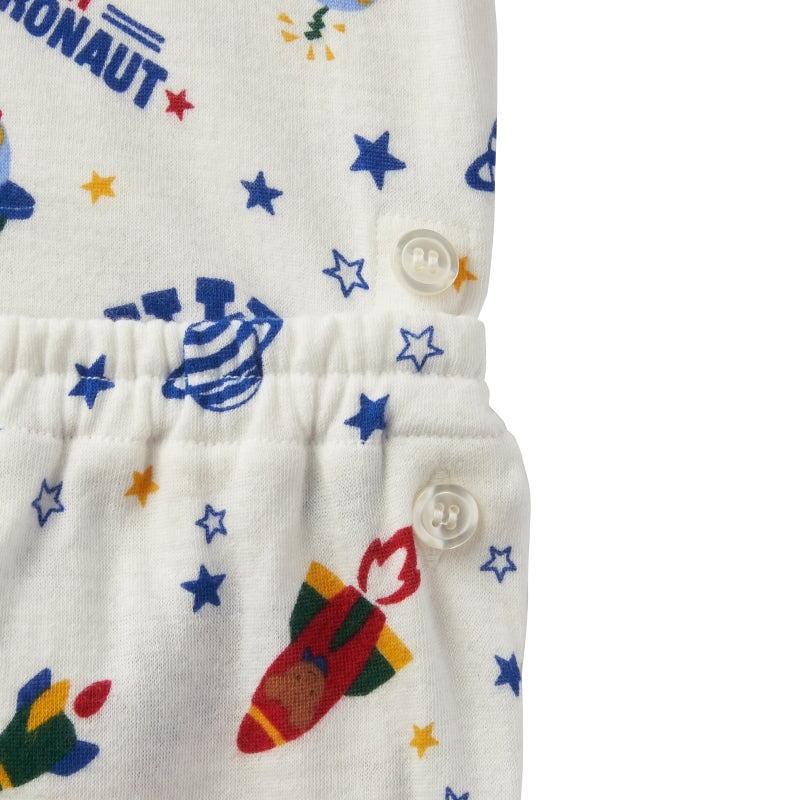 Space World Long-Sleeve Pajamas
