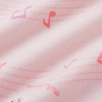 Usako & Music Note Print Cotton Pajamas