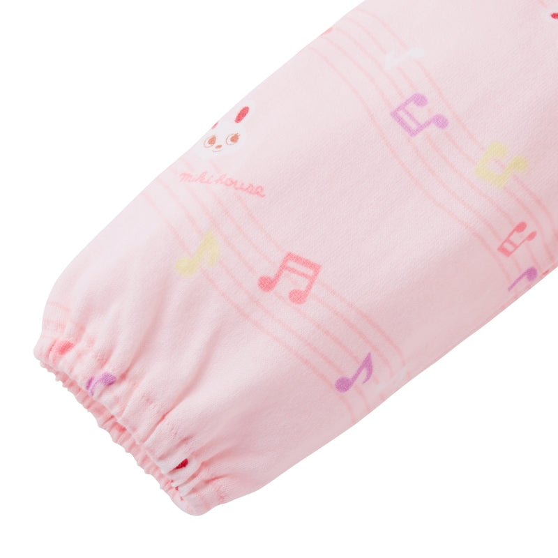 Usako & Music Note Print Cotton Pajamas