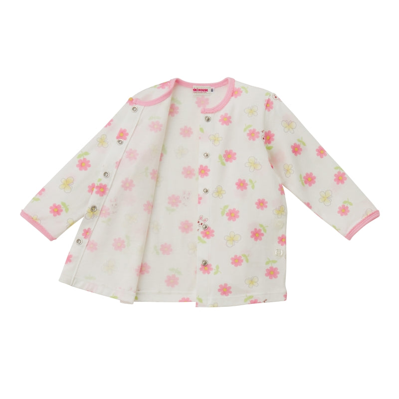 Bunny and Floral Long-Sleeve Pajamas