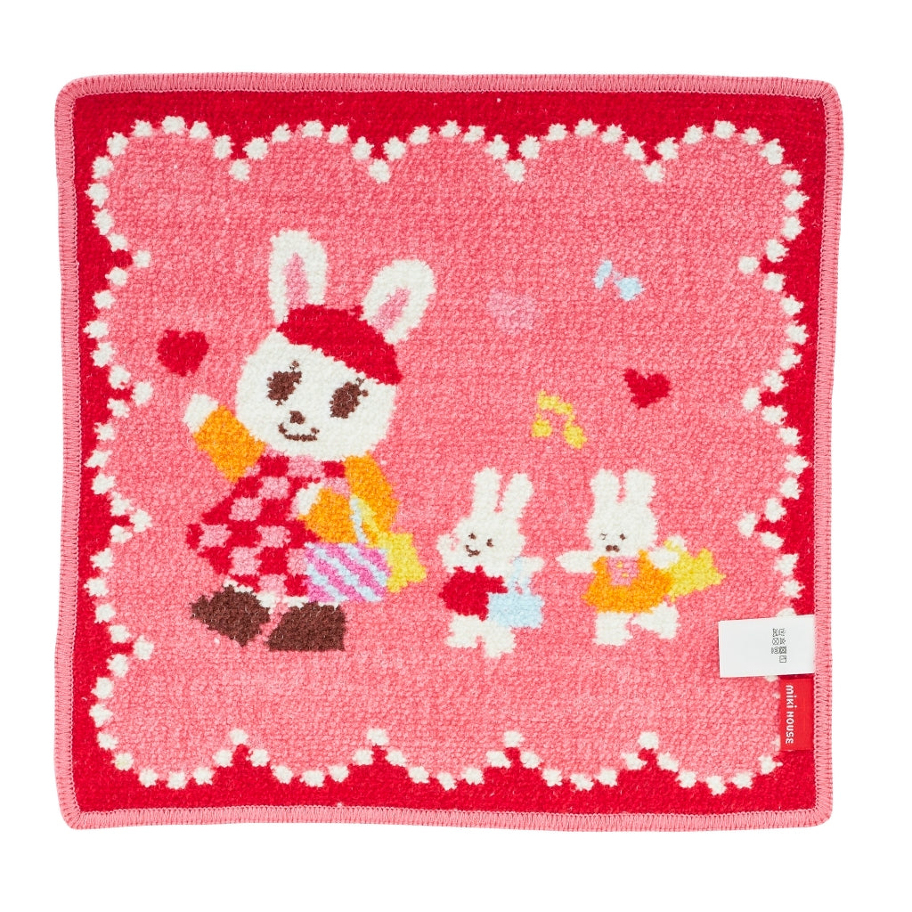Chenille Hand Towel (starring Usako bunny and friends!)