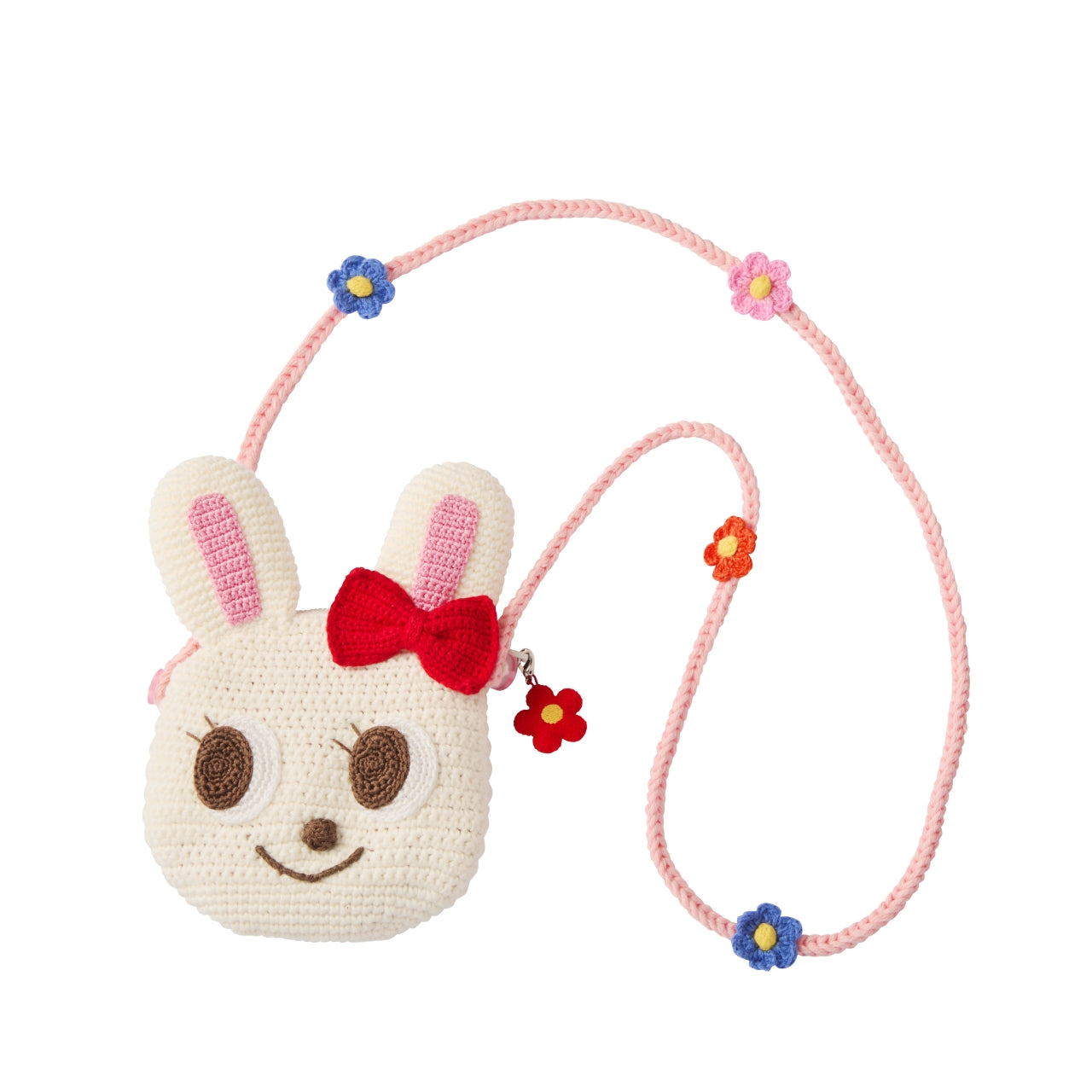 Artisanal Hand-Knitted Usako Shoulder Pouch