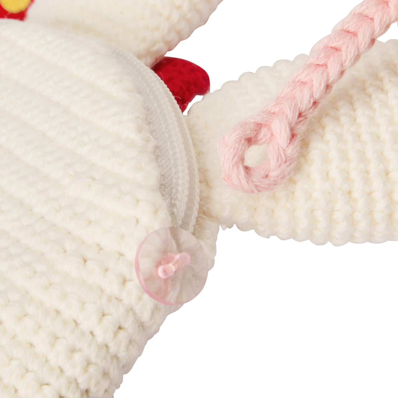 Artisanal Hand-Knitted Usako Shoulder Pouch