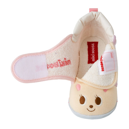 Plush First Walker Shoes - Rosy Pink