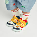 Classic MIKI HOUSE Bear Canvas Second Shoes