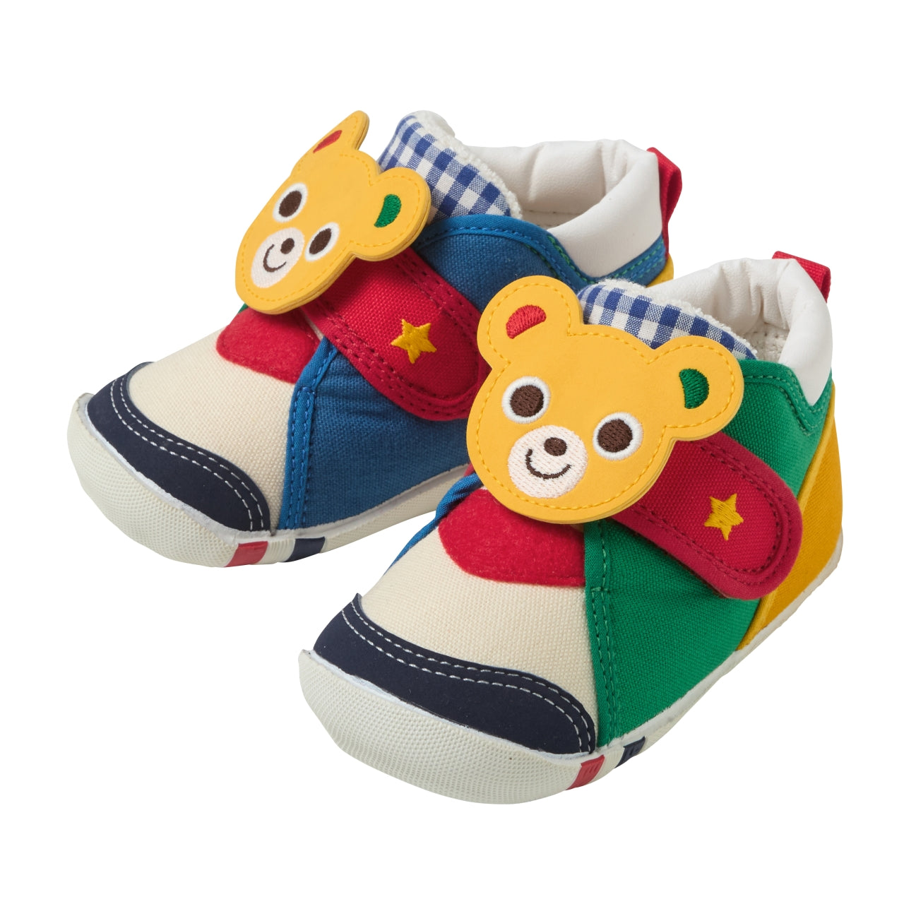 Pucchi First Step Colour-Block Shoes