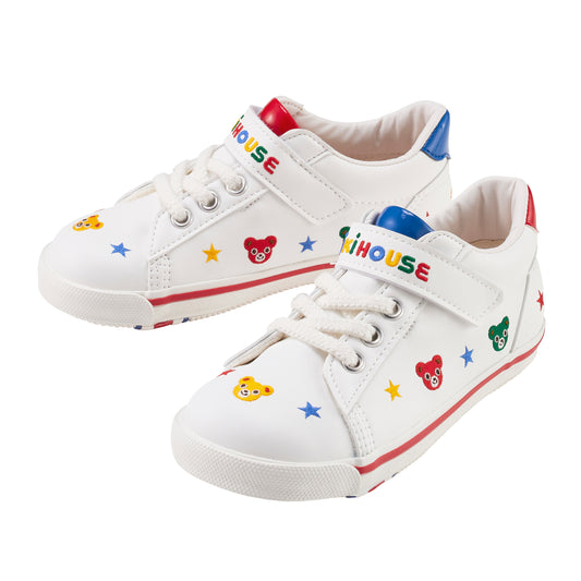 Logo-Embroidered Kid Shoes