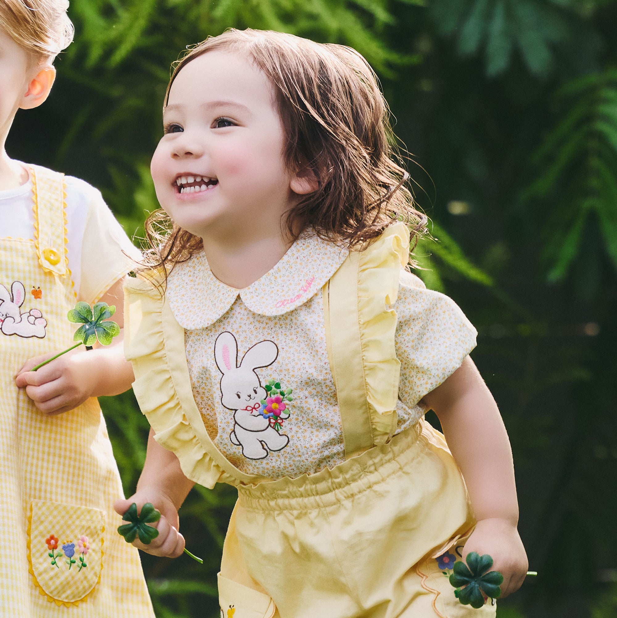 Chieco Saku "Blooming Spring" Floral Print Blouse