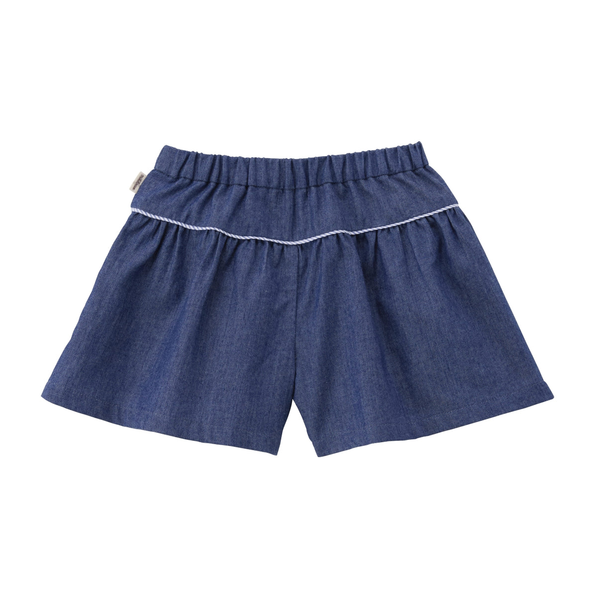 Silhouette Bear Embroidered Culottes