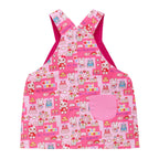 Jumper skirt with retro video game-style print