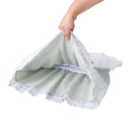 Plaid Cut Jacquard Docking Dress