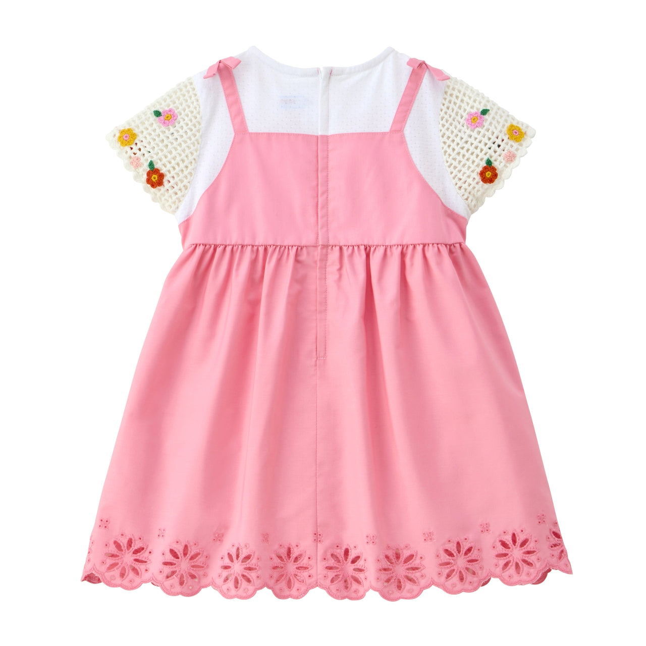 Usako & Flowers Embroidered Dress