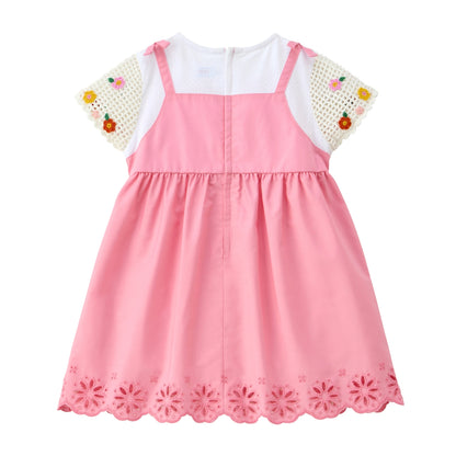 Usako & Flowers Embroidered Dress