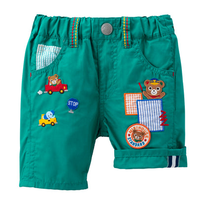 Pucchi's Vroom-Vroom Adventure Shorts - Green