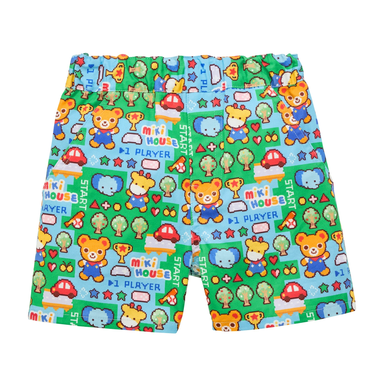 Pucchi Retro Game Print Shorts