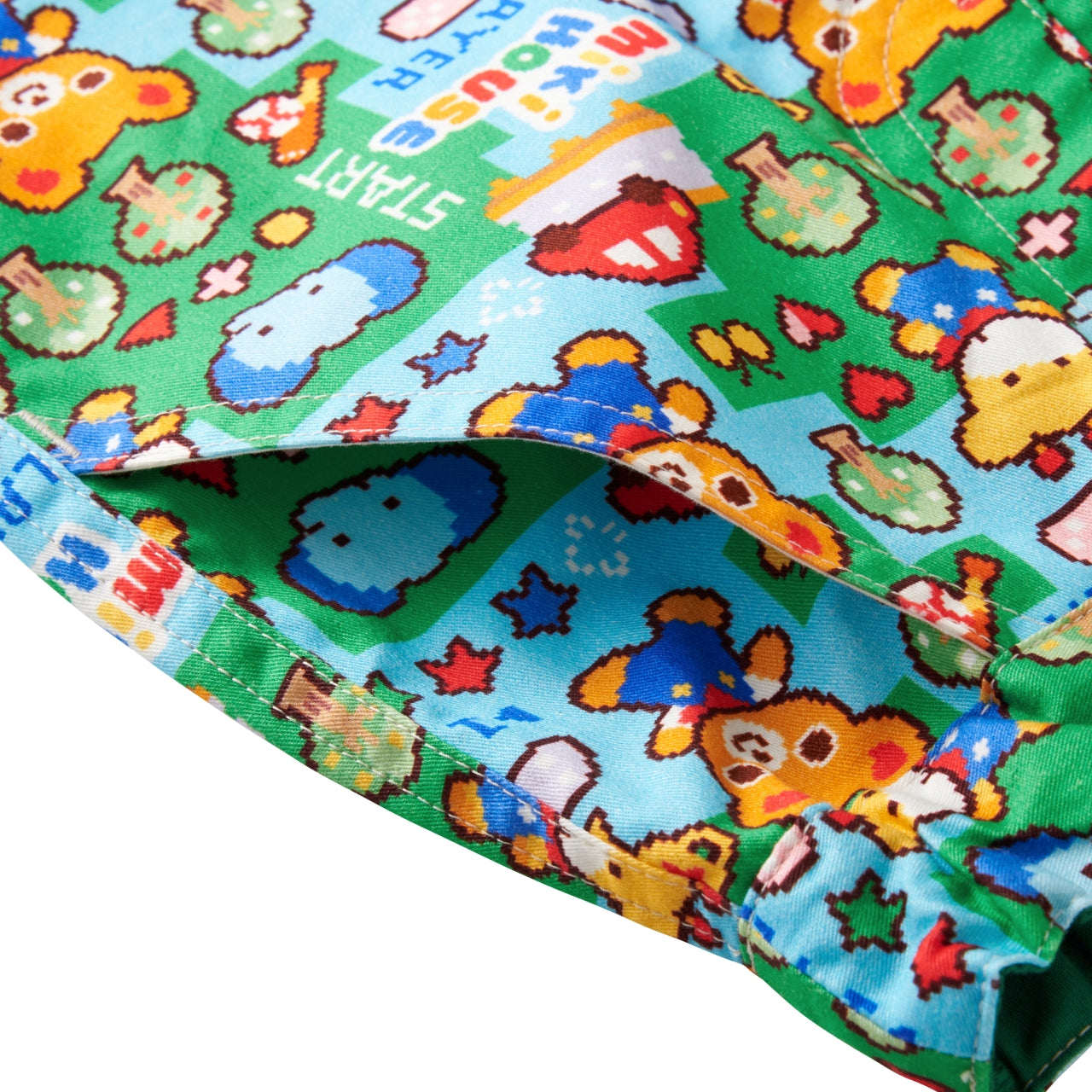 Pucchi Retro Game Print Shorts