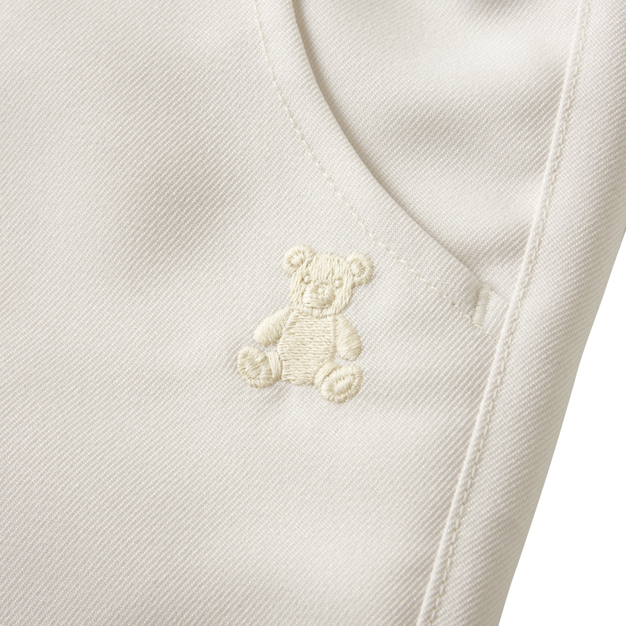 Lace-Trimmed Bear Shorts