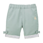 Lace-Trimmed Bear Shorts