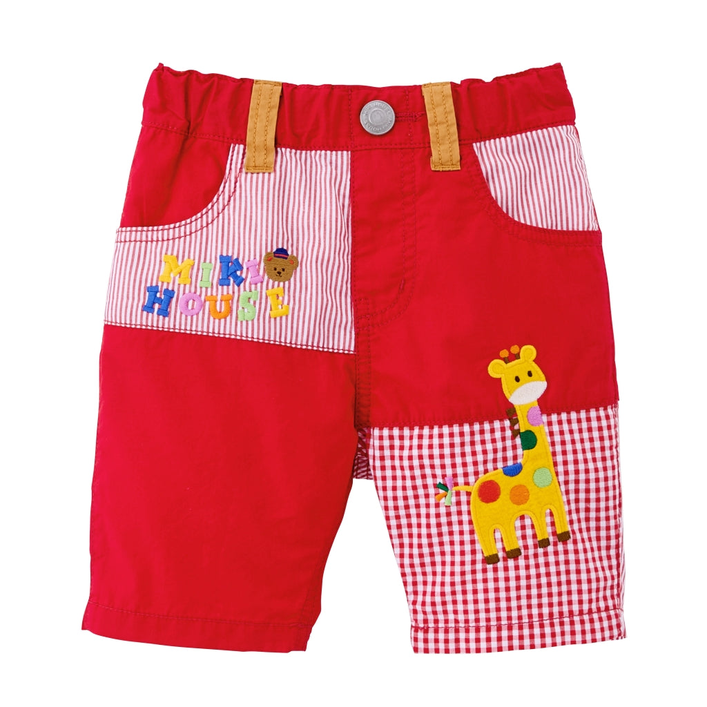 Sailor Bear Cotton Twill Capri Pants