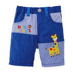 Sailor Bear Cotton Twill Capri Pants