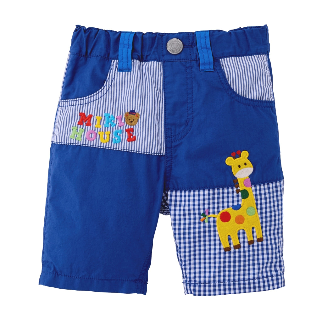 Sailor Bear Cotton Twill Capri Pants