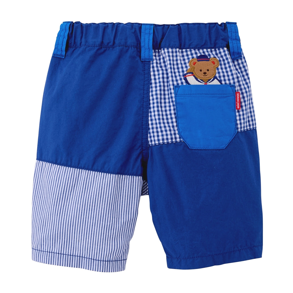 Sailor Bear Cotton Twill Capri Pants