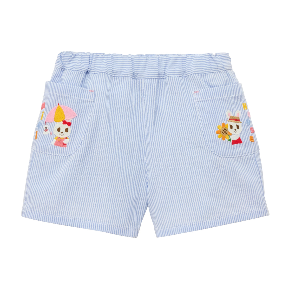 Usako Summer Garden Embroidered Shorts