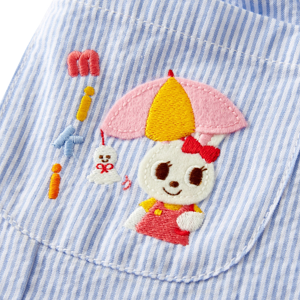 Usako Summer Garden Embroidered Shorts