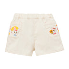 Usako Summer Garden Embroidered Shorts