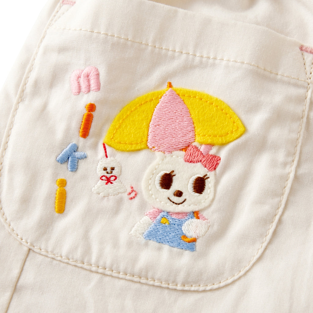 Usako Summer Garden Embroidered Shorts