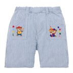 Classic Bear Vehicles Collection Embroidered 6-Length Pants